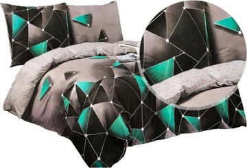Komplet Pościeli Satynowej ELWAY 200x220 100% Bawełna Satynowa NOWE WZORY