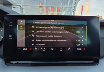 Skoda Octavia IV Kombi 2.0 TDI 150KM 2021 Skoda Octavia 2.0TDI 150KM DSG Kamera HAK Smart Link ACC El.Klapa ASO FV23, zdjęcie 29