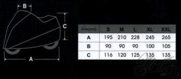 ПОКРЫТИЕ ДЛЯ МОТОЦИКЛОВ WM