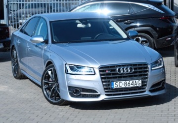 Audi A8 D4 S8 Facelifting 4.0 TFSI 605KM 2016 Audi S8 Plus 605koni Matrix Night View Ceramika Wentyle dociąg 360° Webasto, zdjęcie 39