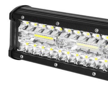 Галогенная рабочая лампа, светодиодное освещение, 31 см, 360 Вт, 12–24 В постоянного тока