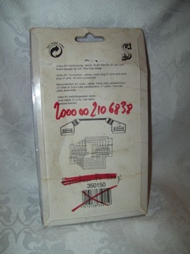 АУДИО-ВИДЕОКАБЕЛЬ - ЕВРО-ЕВРО - 2 м