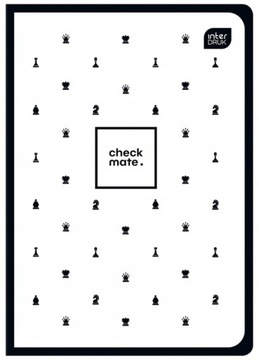INTERDRUK ZESZYT A5/32 KRATKA SOFT TOUCH CHESS