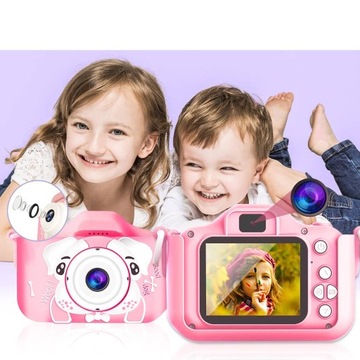 ЦИФРОВАЯ КАМЕРА ДЛЯ ДЕТЕЙ HD КАМЕРА + ЧЕХОЛ ДЛЯ СОБАКИ