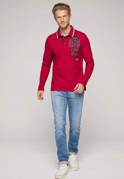 134 CAMP DAVID MĘSKIE POLO LONGSLEEVE M