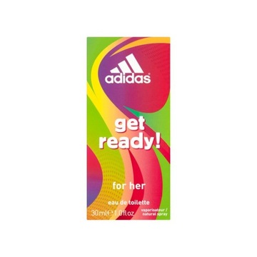 Woda toaletowa Adidas Get Ready dla kobiet 30ml