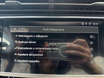Audi Q7 II SUV 3.0 50 TDI 286KM 2019 Audi Q7 50 TDI 286 KM Quattro S-Line Salon Polska FV Marza Grupa Cichy-Zas, zdjęcie 24