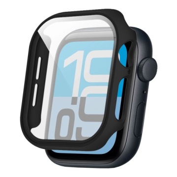 ЧЕХОЛ + ЗАКАЛЕННОЕ СТЕКЛО ДЛЯ APPLE WATCH 4 5 6 SE 2 3 40MM | ЧЕХОЛ-НАКЛАДКА