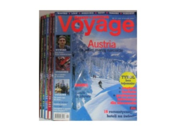 Voyage magazyn nr 1-4,8,9,11,12 z 2004 roku