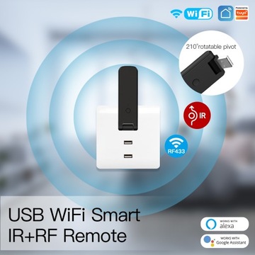 WIFI Инфракрасный RF-контроллер TUYA APP Дистанционное управление