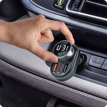 Аудио Bluetooth для автомобиля через прикуриватель + зарядка через USB от автомобиля