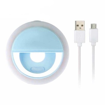 Lampa błyskowa lampa leddo smartfona lampa pierśc