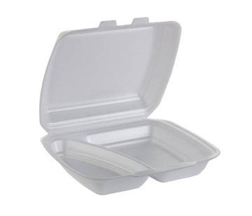 Menu BOX DWUDZIELNY POJEMNIK OBIADOWY 250szt