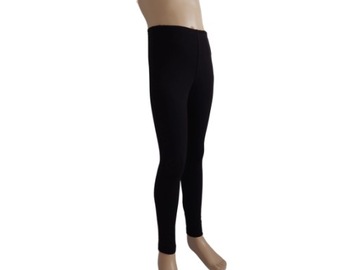 Legginsy Getry Leginsy CZARNE dziecięce rozmiar98