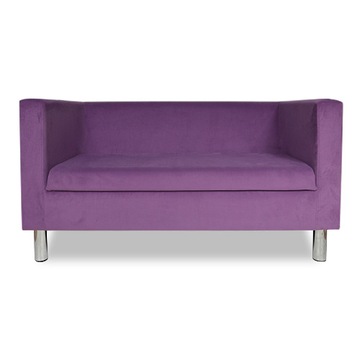 sofa kanapa dwuosobowa PICOLO tkanina fioletowy661