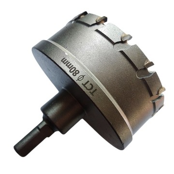 OTWORNICA WIDIOWA 80MM wiertło koronka do metalu