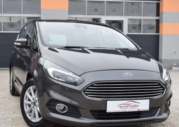 Ford S-Max II Van 2.0 TDCi 150KM 2017 Ford S-Max 2.0 TDCi PowerShift Titanium Skory Fuul Ledy Navi 2.0 Diesel