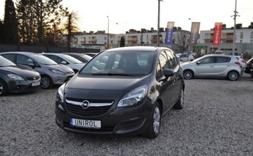 Opel Meriva II Mikrovan Facelifting 1.4 Turbo ECOTEC 120KM 2017 Opel Meriva LIFT 1.4 Benzyna GAZ Klimatyzacja Grzane fotele kierownica 1.4, zdjęcie 1