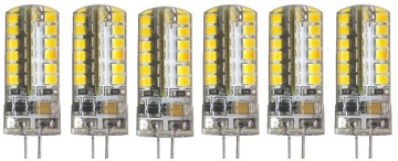 ŻARÓWKA LED G4 5W 230V silikon 48led Ciepła Zimna