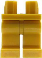 LEGO nogi / nóżki figurki - złote (970c00)