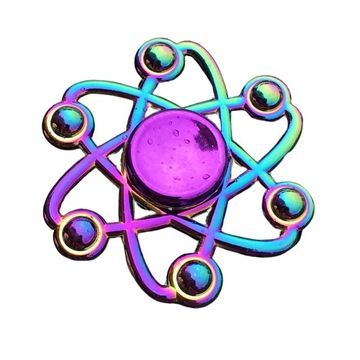 FIDGET SPINNER HAND SPINER METALOWY ATOM ZABAWKA ANTYSTRESOWA