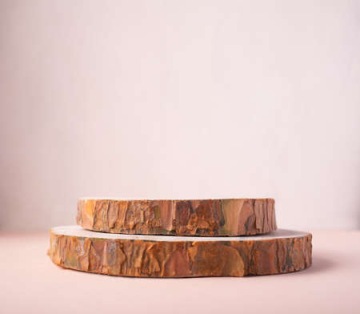 Деревянные ломтики, 300 шт., 2-7 см, деревянные диски, ломтики.