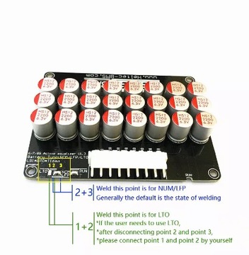 Балансир Heltec 4-6S LTO/LFP + разъемы M12