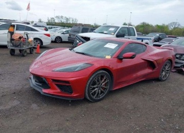 Chevrolet Corvette C7 2023 Chevrolet Corvette 2023, 6.2L, STINGRAY 3LT, od ubezpieczalni 6.2 Benzyna, zdjęcie 4