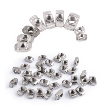 NAKRĘTKA MŁOTECZKOWA T NUT M6 - 100szt V-SLOT