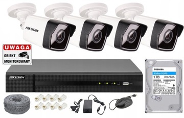 HIKVISION Monitoring IP Hikvision 4x DS-2CD1021-I
