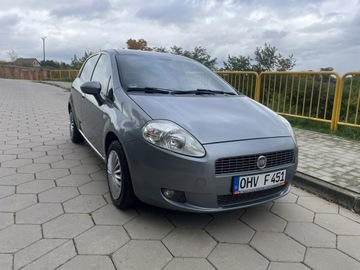 Fiat Punto Grande Punto Hatchback 5d 1.2 8v 65KM 2010 Fiat Grande Punto Opłacony Benzyna Klima