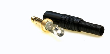 Высококачественный металлический стереоразъем JACK 6.3