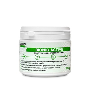 BioniQ Active 300g Starter do oczyszczalni ścieków