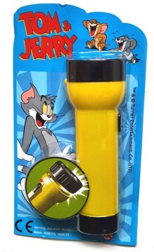 Zabawka Latarka z wyskakującym wężykiem Tom Jerry