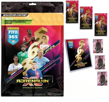 KARTY FIFA 365 ALBUM MEGA ZESTAW ADRENALYN XL 2024