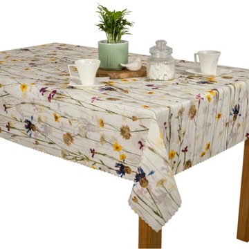 Obrus Plamoodporny Minos U3 Polne Kwiaty 140x140cm