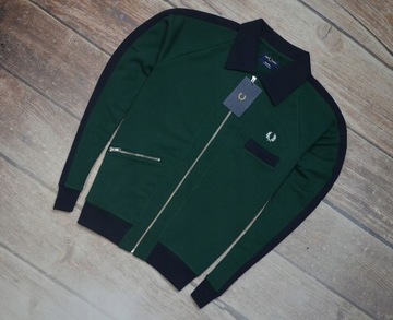 FRED PERRY SLANTED ZIP TRACK ORYGINALNA KURTKA PREMIUM NOWA L