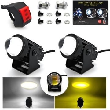 Фары Laser LED для мотоцикла, скутера, квадроцикла, A