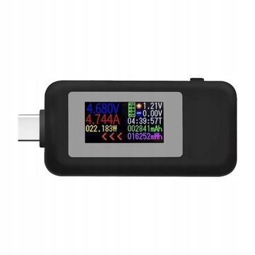 USB Type C Измеритель напряжения Амперметр