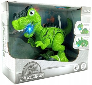 DINOZAUR INTERAKTYWNY T-REX ŚWIECI RYCZY DŹWIĘK