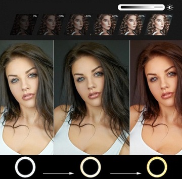 Кольцевой светильник для селфи, 80 Вт, штатив для макияжа, тату-салона, 220, держатель