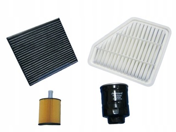 TOYOTA VERSO 09- 2.0 D-4D FILTRY ZESTAW KOMPLET