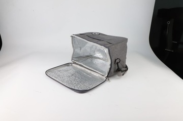 LUNCH BOX большая термосумка для завтрака, серая