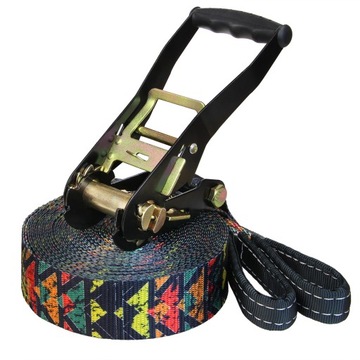 Zestaw ALPIDEX Slackline 15 m + osłona na drzewo