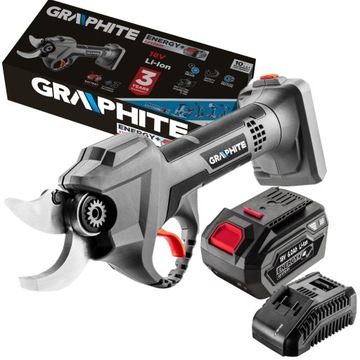 ГРАФИТОВЫЕ БЕСЩЕТОЧНЫЕ НОЖНИЦЫ 18V + 6Ah