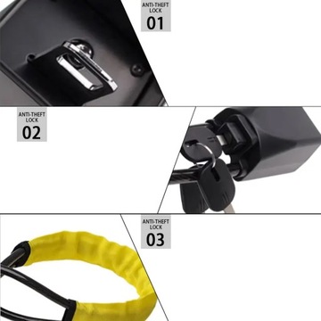 Замок АВТОМОБИЛЬНОГО РУЛЯ Универсальный Противоугонный ПРОЧНАЯ СТАЛЬ