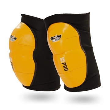 StormCloud Ochraniacze Na Kolana MMA Combat Żółte L
