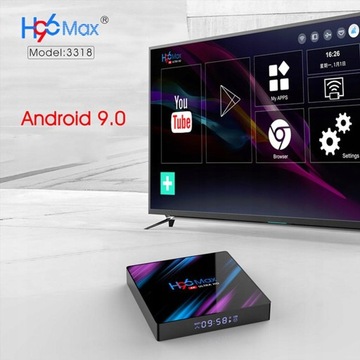 Android Smart TV Box 9.0 4 ГБ 32 ГБ 64 ГБ плеер