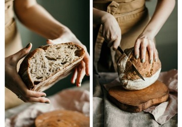 MĄKA ŻYTNIA CHLEBOWA TYP 720 1 KG NA CHLEB ZAKWAS ŻUREK BUŁKI ZDROWA ŚWIEŻA