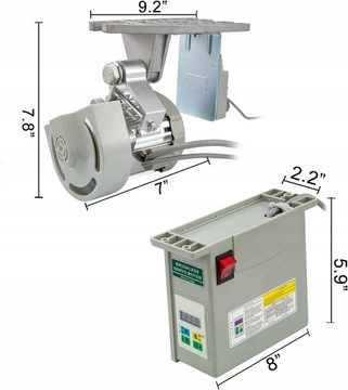 Mophorn 220V bezszczotkowy elektryczny serwomotor